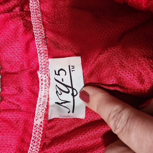 Vintage red mesh athletic shirts med - Picture 2 of 8
